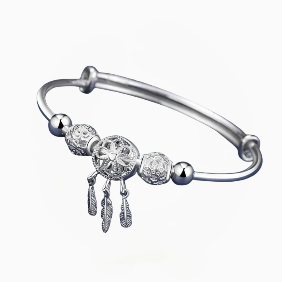 Pulsera de hojas | Amuleto de la suerte