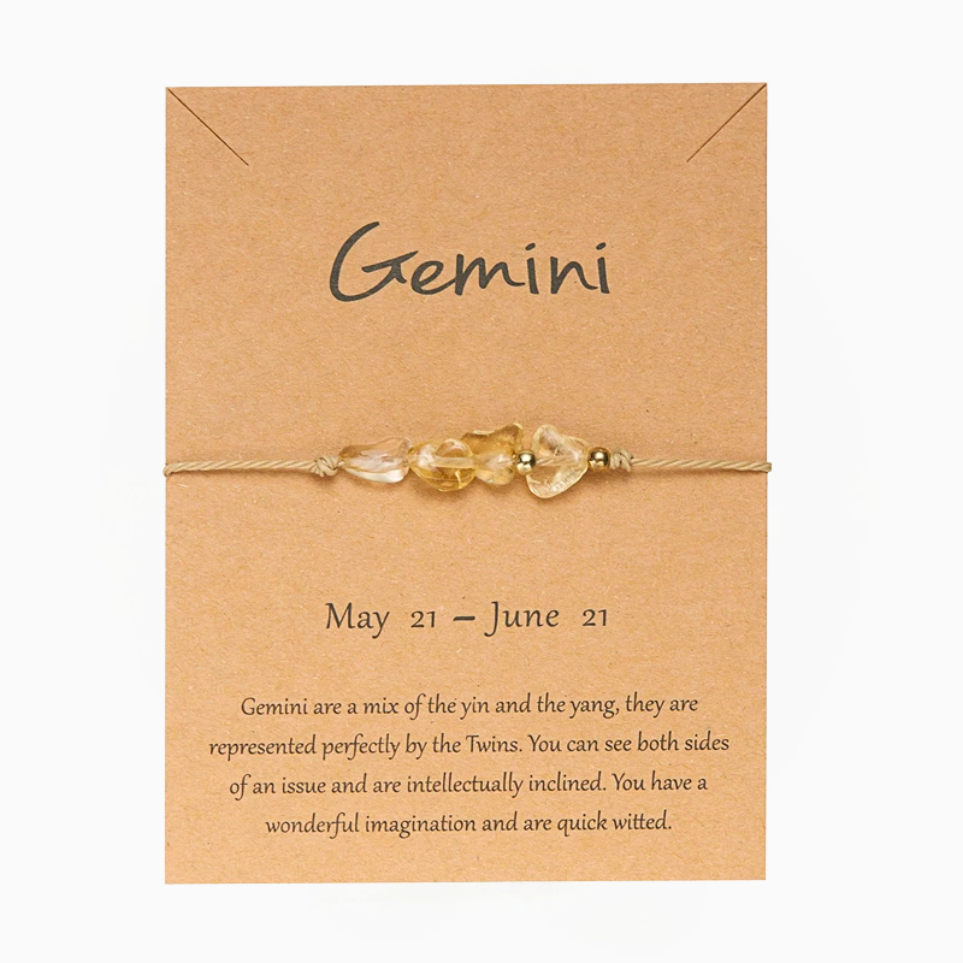 Pulsera Géminis | Signos del Zodíaco